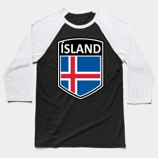 Flag Shield - Island Baseball T-Shirt